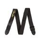 Fender  099-0662-070 2" Poly Logo Strap black Poly Strap "Yellow Fender"