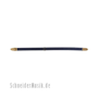 Fender 099-0667-073 2" Cotton/Leather Strap navy