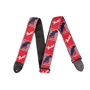 Fender 099-0682-000  2" Monogrammed Strap red/white/blue