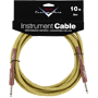 Fender CUSTOM SHOP Performance Instrument Cable, straight - straight 10Ft. (3m) Tweed