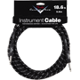Fender CUSTOM SHOP Performance Instrument Cable, straight - straight 18.6Ft. (5.5m) Black Tweed