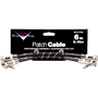 Fender CUSTOM SHOP Performance Patchkabel 2er Pack, Winkelklinke 6 In. (0.15m) Black Tweed