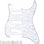 Fender Standard Stratocaster® (11 Hole) Pickguard S/S/S - 4-ply, white pearl