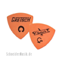 Gretsch 346 Triangle Celluloid Picks - orange heavy