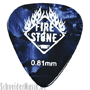 Fire and Stone Classic Celluloid Picks 0,81mm perloid-blue