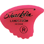 Shark Fin Sweden Goldprint Pick 0.52mm, red