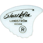 Shark Fin Sweden Goldprint Pick 0.52mm, white