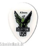 Clayton Acetal Polymer Small Teardrop Picks 0.63 mm white