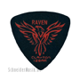 Clayton Black Raven Rounded Triangle Picks 1.26 mm black