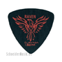 Clayton Black Raven Rounded Triangle Picks 1.52 mm black