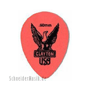Clayton Delrin Small Teardrop Picks 0.60 mm orange