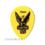 Clayton Delrin Small Teardrop Picks 0.73 mm yellow