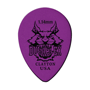 Clayton Delrin Small Teardrop Picks 1.14 mm violet