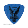 Clayton Delrin Rounded Triangle Picks 1.00 mm blue