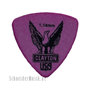 Clayton Delrin Rounded Triangle Picks 1.14 mm violet
