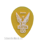 Clayton Ultem Gold Small Teardrop Picks 0.94 mm transparent gold