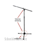 BSX 900595 Mic Stand