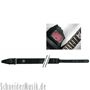 Fire & Stone Afinador cromático + Stealth Tune Correa para Guitarra (Cuero, negro)