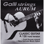 Galli A126 Classic AURUM (black nylon trebles) Set, Hard Tension