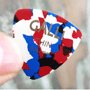 Galli A187T Celluloid RAINBOW Triangular 346 Pick, Thin 0.50 mm