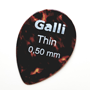 Galli A4T Celluloid SHELL 347 Pick, Thin 0.50 mm