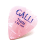 Galli C1T Celluloid Standard 351 Pick, Thin 0.50 mm - light pink mother of pearl