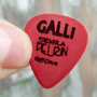 Galli D51R Formula DELRIN Pick 0.50 mm, red