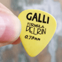 Galli D51Y Formula DELRIN Pick 0.73 mm, yellow