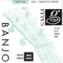Galli G204 Tenor Banjo 4-string Nickel Wound, Loop End, light