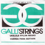 Galli G216B BLACK NYLON Ukulele (Sopran) Set