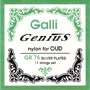 Galli GR75 OUD 11-string, New Formula Clear Nylon