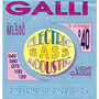 Galli ML500 Acoustic Electric Bass 5-string, Phosphor BRONZE Wound, light