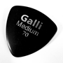 Galli N16M Celluloid BLACK Triangular 346 Púa, Medium 0.70 mm