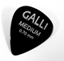 Galli N18M Celluloid BLACK Standard 351 Pick, Medium 0.70 mm