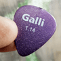 Galli P71P Formula POLYCARBONATE GLITTER Púa 1.14 mm, lila destello