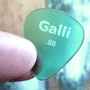 Galli P72G Formula POLYCARBONATE Pick 0.88 mm, green