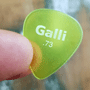 Galli P72Y Formula POLYCARBONATE Púa 0.73 mm, amarillo