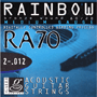 Galli RA70 RAINBOW 80/20 Bronze Wound 12-string, medium