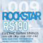 Galli RS190 ROCKSTAR Electric Nickel Roundwound, extra light