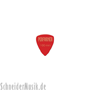 Grover Allman PERFORMER Nylon Púas 1.00mm X-Heavy - rojo (25-pack)