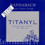 Hannabach 9507 MHT TITANYL Medium/High Tension, 3-Bass Set