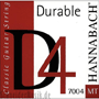 Hannabach 7004 MT (Medium Tension) Durable D4