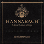 Hannabach 7287 MT Custom-Made, Medium Tension, 3-Bass Set