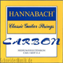 Hannabach CARBON Trebles, Medium/High Tension h-2