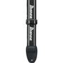 Ibanez GS601LG-SL Nylon Guitar Strap, with Ibanez Logo silver