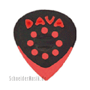 Dava Jazz Grips Picks Delrin red (6-pack)