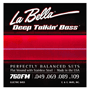 La Bella 760N-B Black Nylon 5-string Low B
