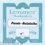 Lenzner 3810 Piccolo-Balalaika 3-string