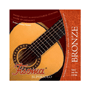 Fisoma F2710B silver wound Black Nylon Classic Guitar