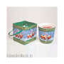 Candle in a China Pot "Santa Claus"